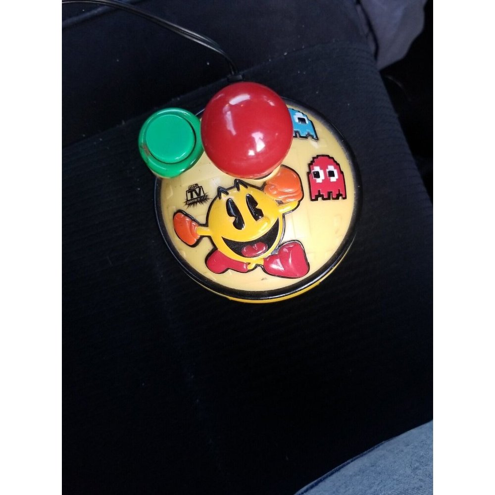 Jakks Pacific Namco Pac-Man 8 in 1 Plug and Play TV Games 2007 Galaxian Working